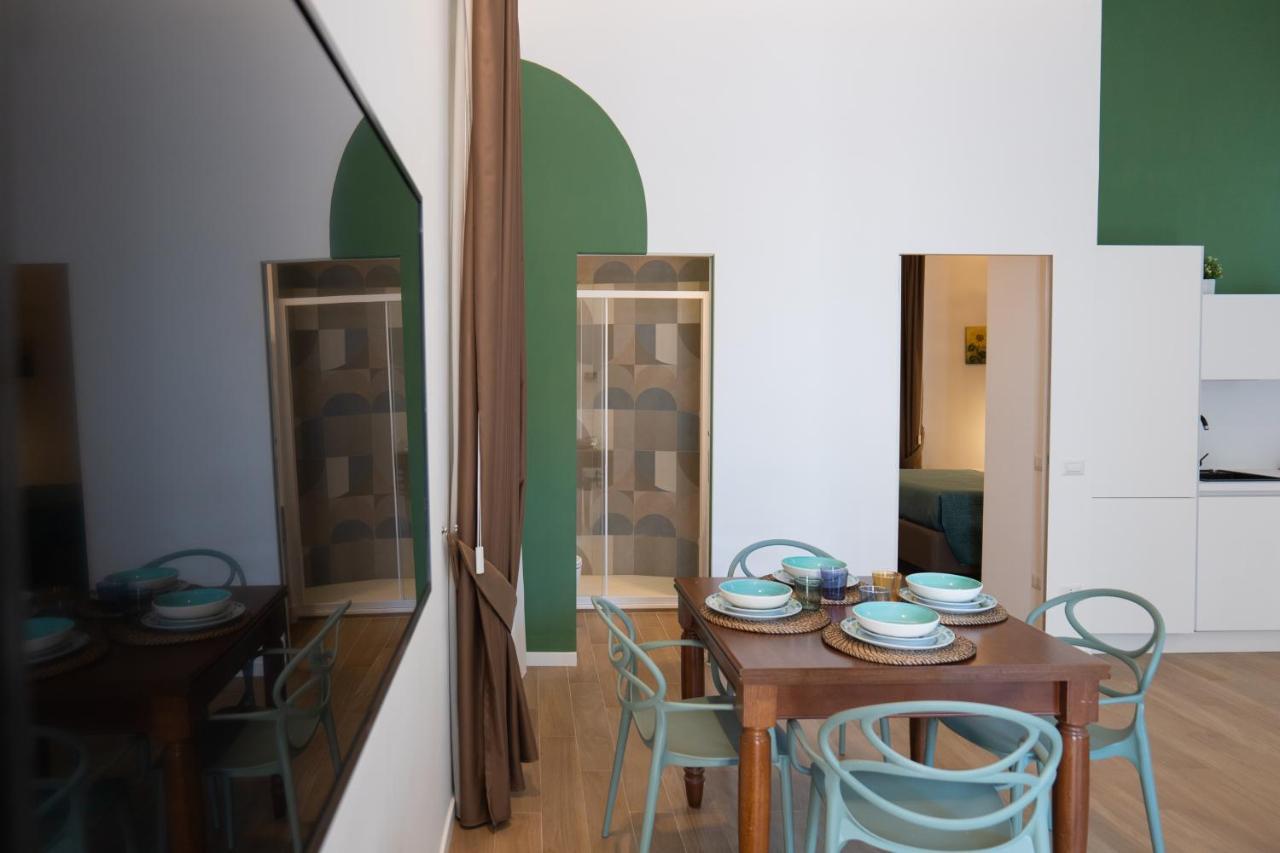 살레르노 Relais Palazzo Olimpia - Corso Vittorio Emanuele 아파트 외부 사진