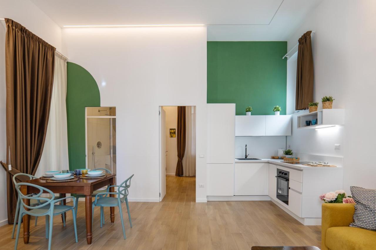 살레르노 Relais Palazzo Olimpia - Corso Vittorio Emanuele 아파트 외부 사진
