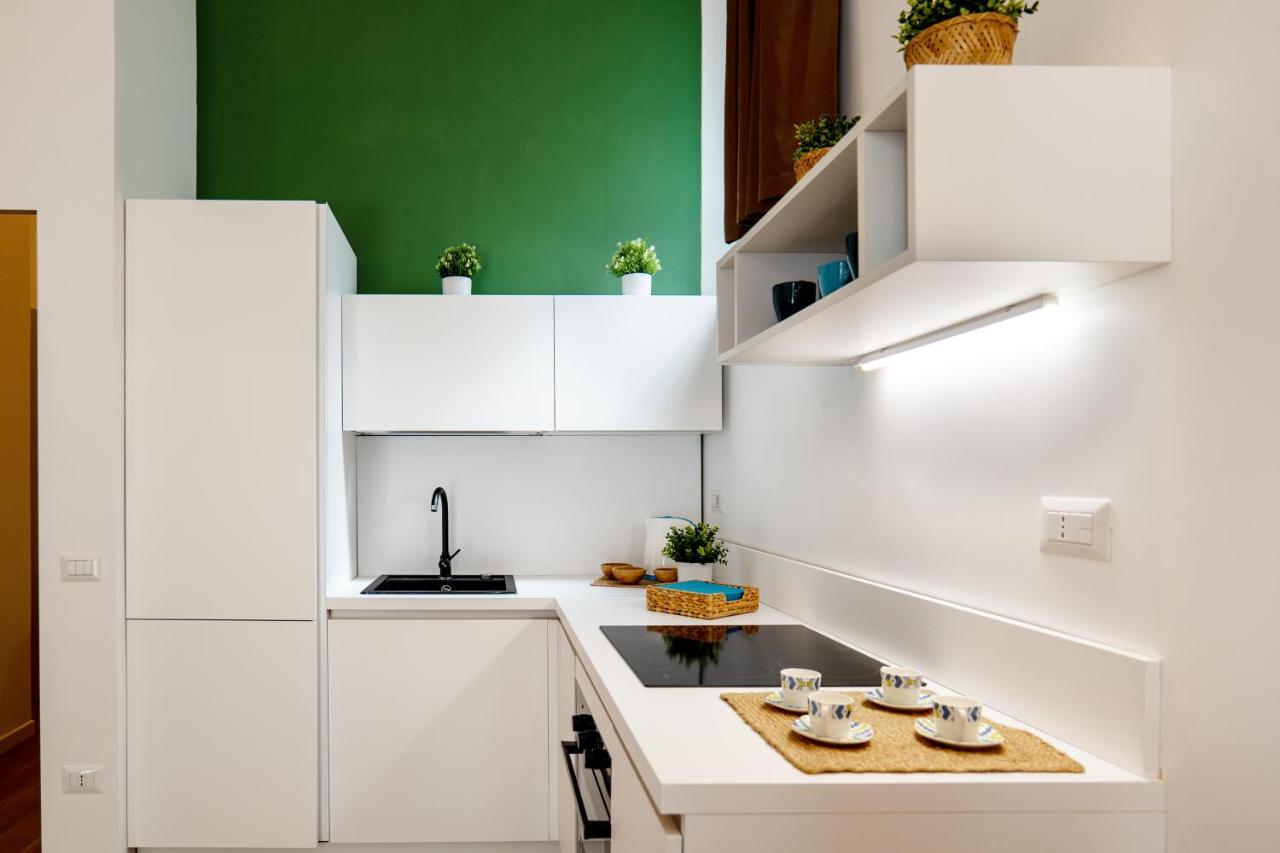 살레르노 Relais Palazzo Olimpia - Corso Vittorio Emanuele 아파트 외부 사진