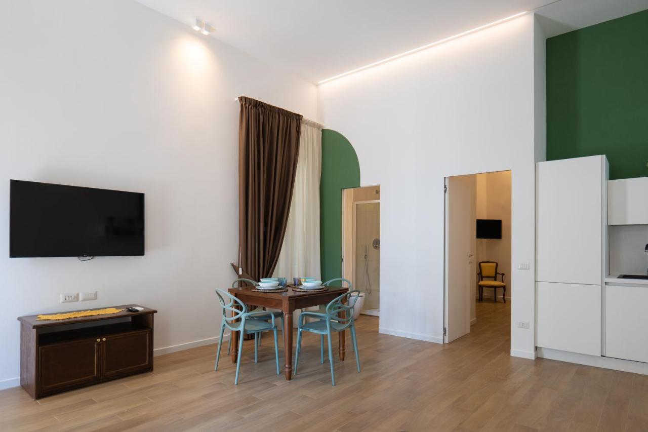 살레르노 Relais Palazzo Olimpia - Corso Vittorio Emanuele 아파트 외부 사진